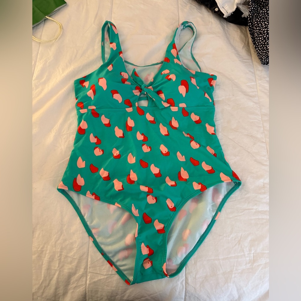 Abstract Patterned Swimsuit